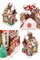 Christmas Gingerbread Candy House. Wizardi Festive Decoration F07-N2-21-KA605A